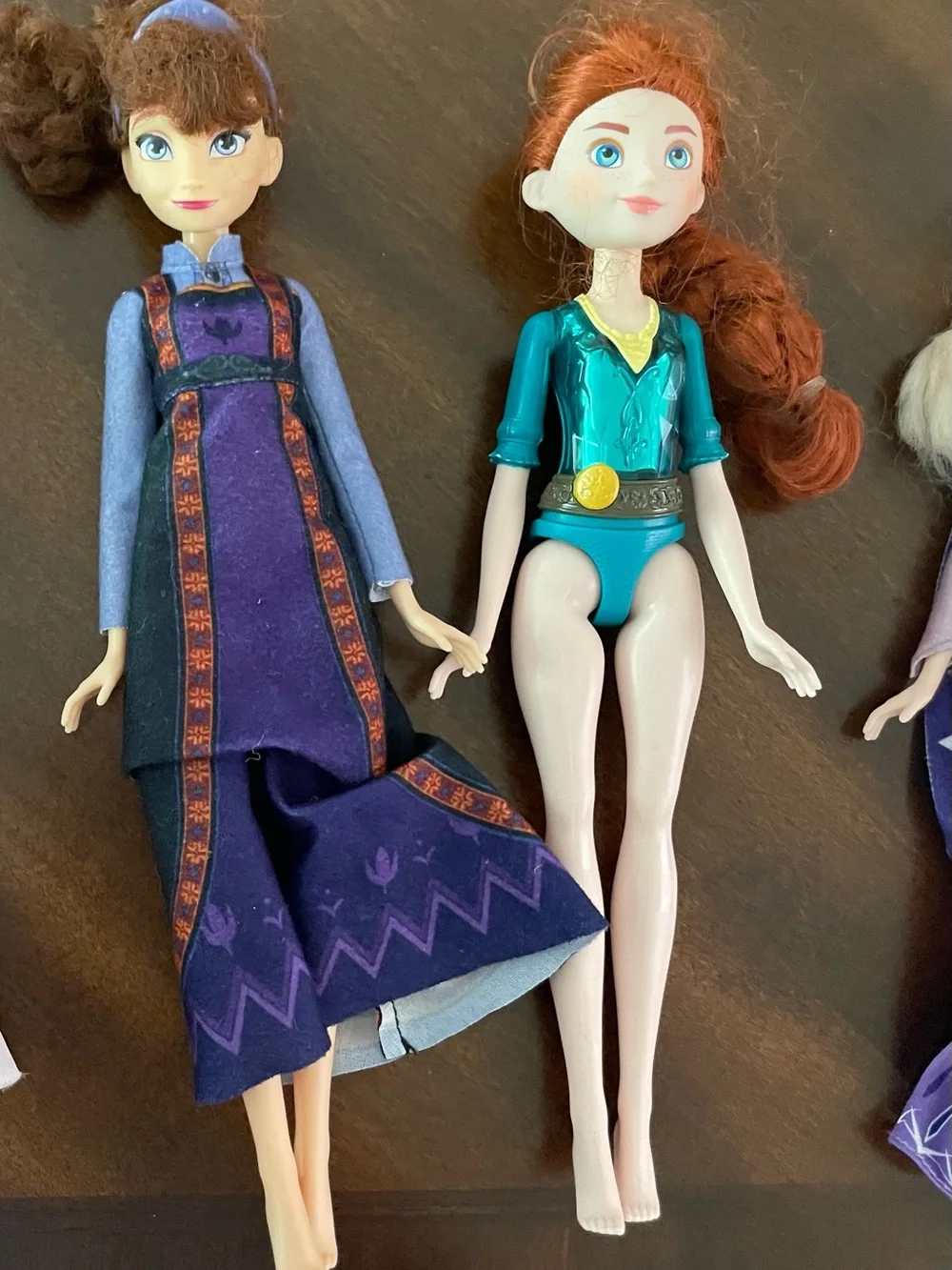 Set of 5 Disney Dolls